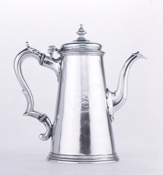Kaffekanna (silver) (se 204789) av George Wickes