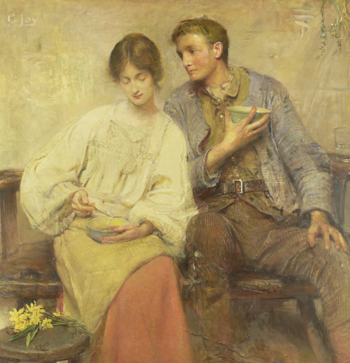 En middag med örter av George William Joy