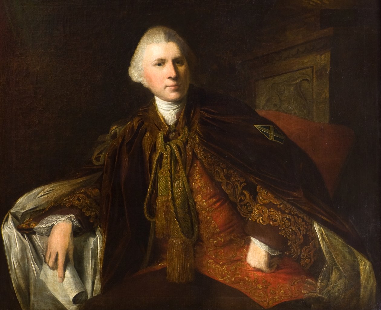 George Dempster (1732-1818) från Dunnichen och Skibo, ca 1786 (olja på duk) av George Willison
