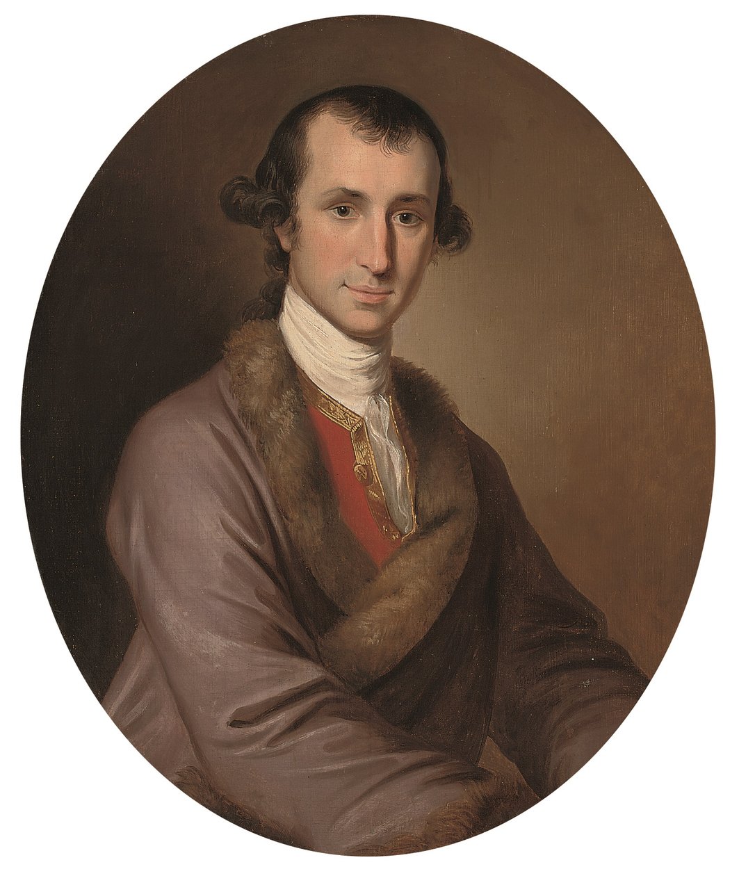 Porträtt av Eyles Irwin (ca 1751-1817) (olja på duk) av George Willison