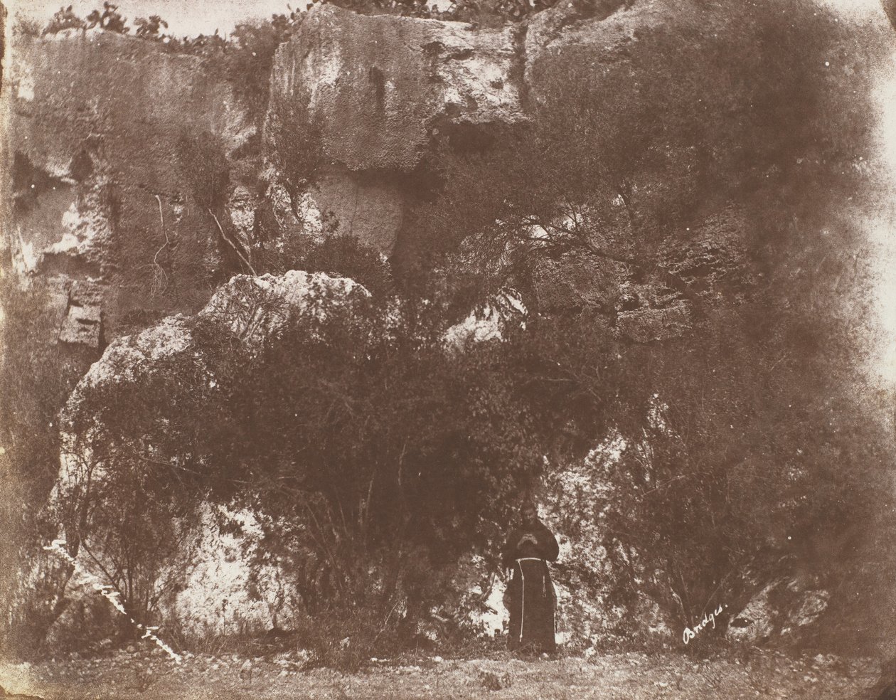 Garden of Selvia, Syrakusa, Sicilien, 1846. av George Wilson Bridges