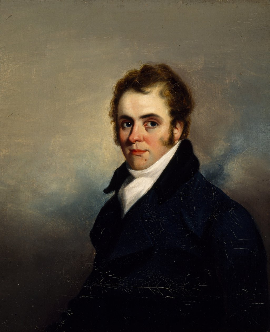 Porträtt av en gentleman, utan datum av George circle of Chinnery