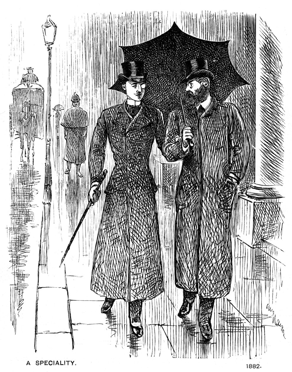 En specialitet, 1882 1891. av George du Maurier