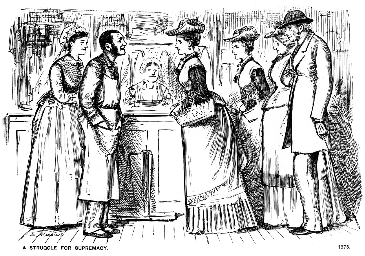 A Struggle for Supremacy, 1875 1891. av George du Maurier