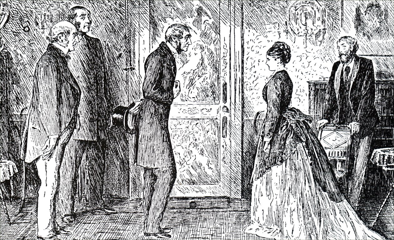 En scen från Wilkie Collins 