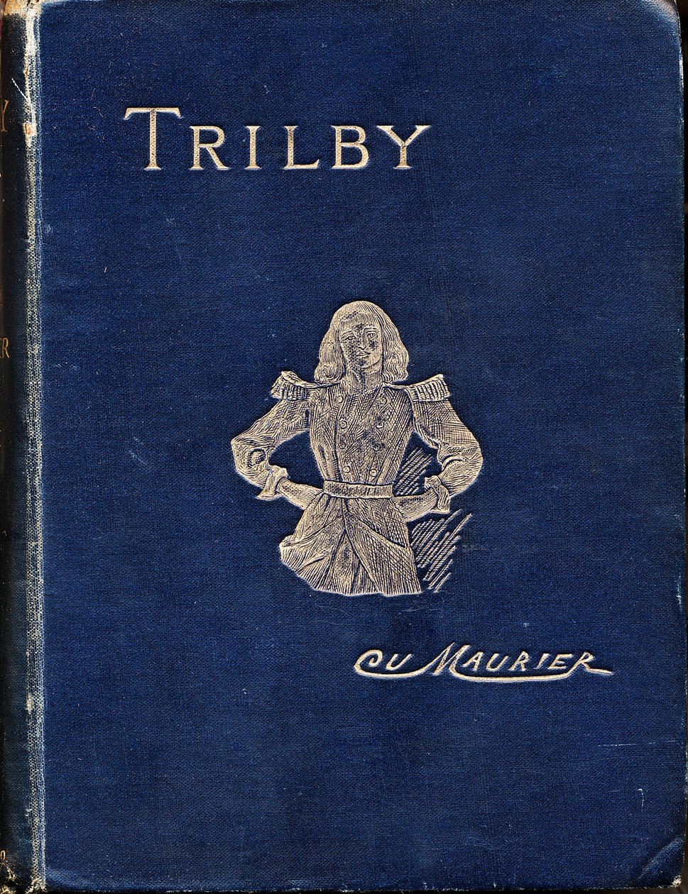 Främre omslaget till Trilby av George Du Maurier, 1894 av George du Maurier