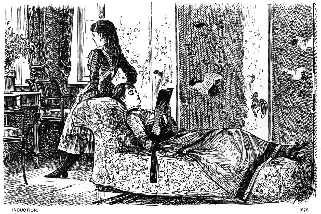 Induktion, 1878 1891. av George du Maurier