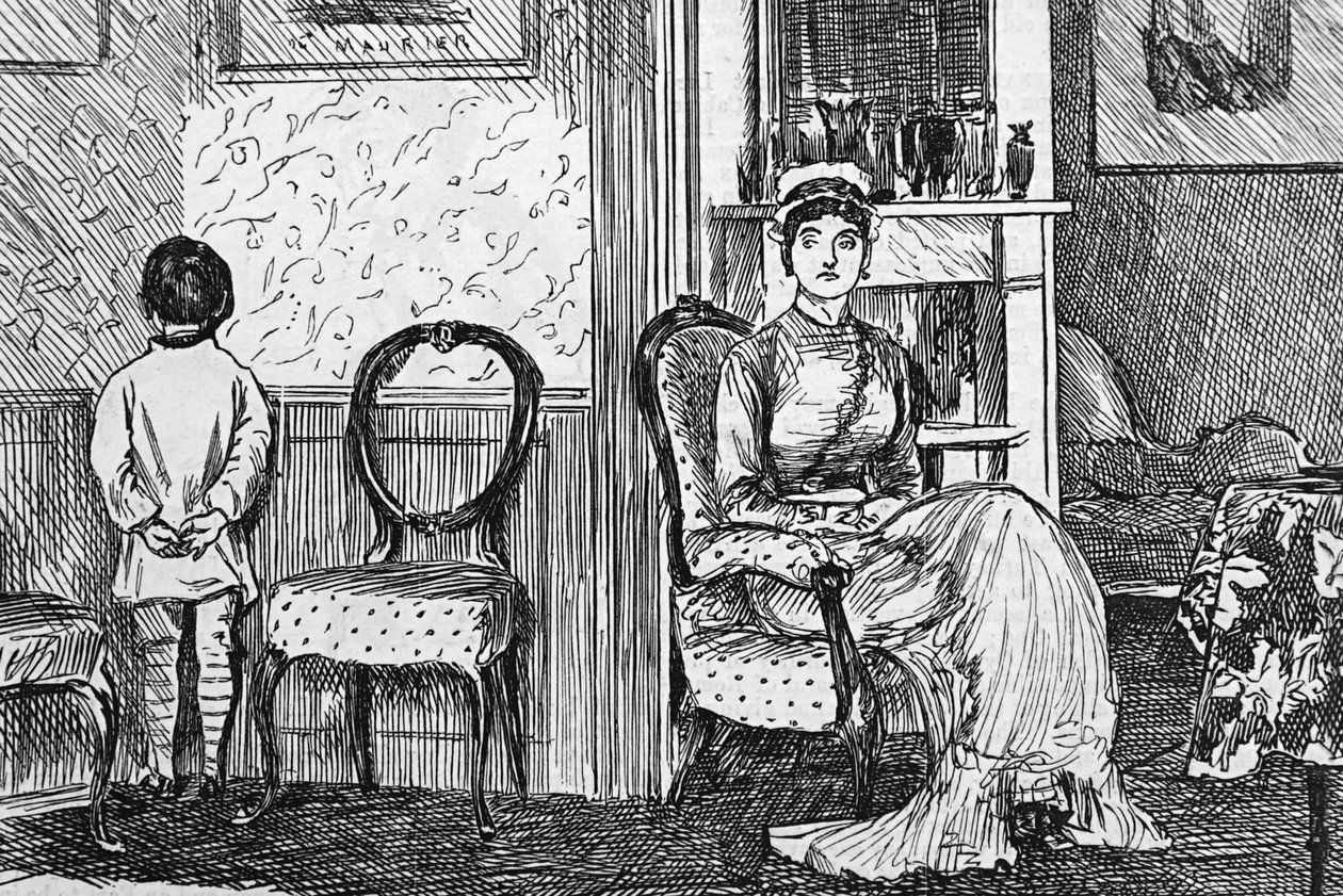 Svårigheten att behålla övertaget av George du Maurier