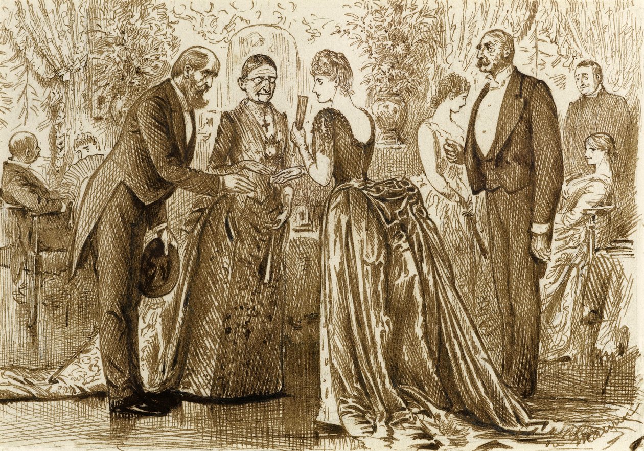 Saker man skulle vilja ha uttryckt annorlunda, c.1880 av George du Maurier