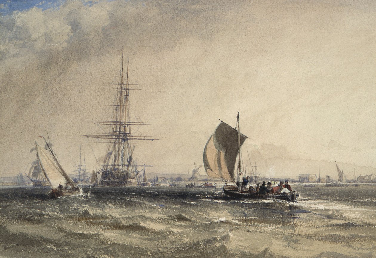 Sea Piece av George the Elder Chambers