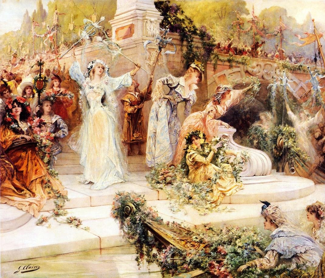  La Feten av Georges Clairin