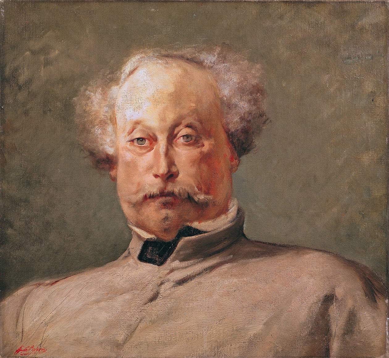 Porträtt av Alexandre Dumas fils (1824-95) av Georges Clairin
