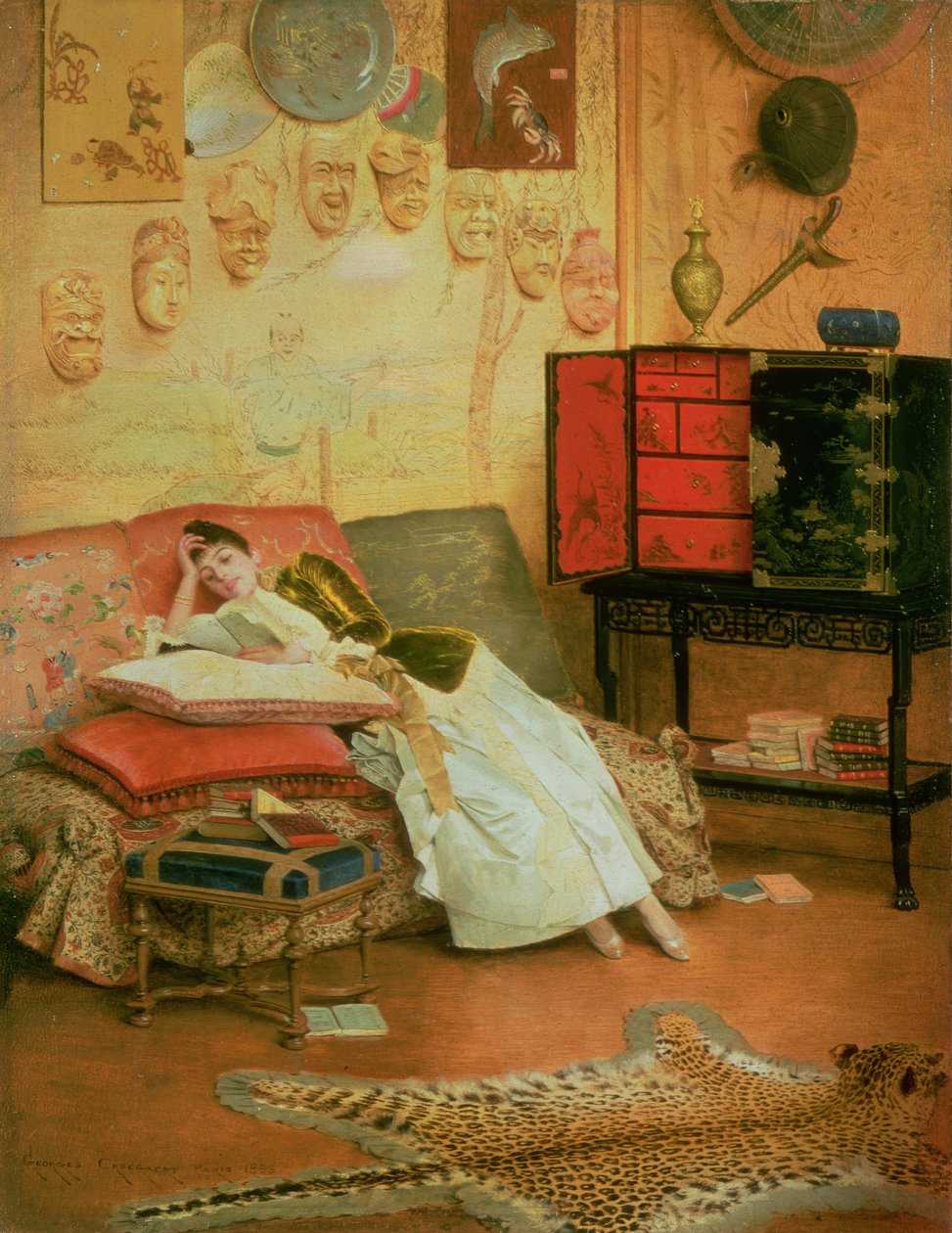 Läslampan av Georges Croegaert