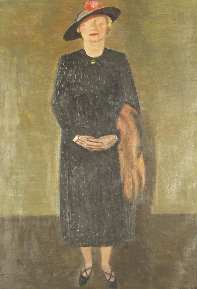  Portrait de Madame Karsn  av Georges Karpeles