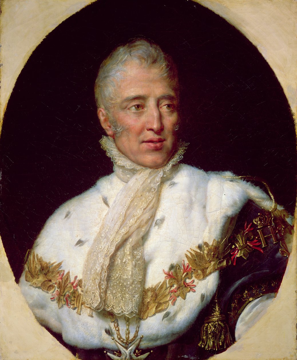 Porträtt av Karl X (1757-1836) kung av Frankrike av Georges Rouget