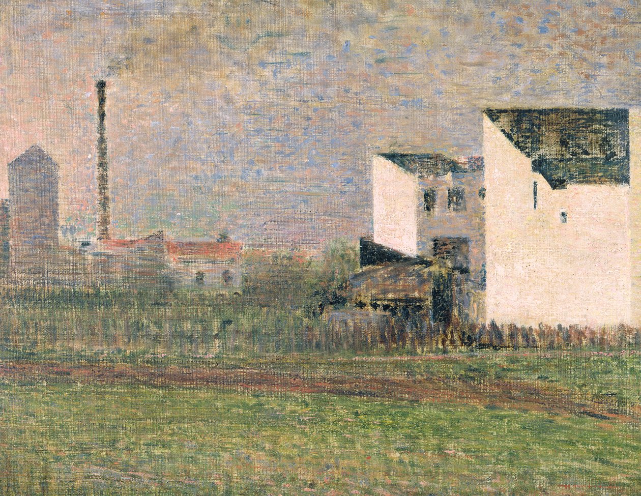 Förort, ca 1882 av Georges Seurat