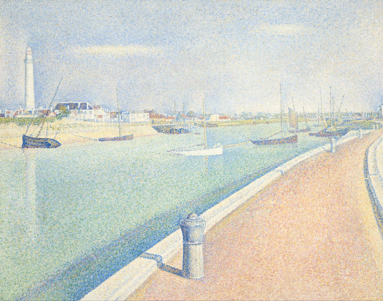 Gruskanalen, Petit Fort Philippe av Georges Seurat