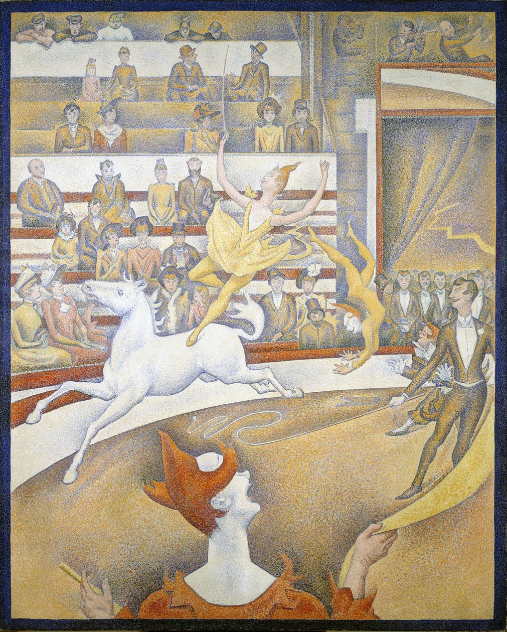 Cirkus av Georges Seurat