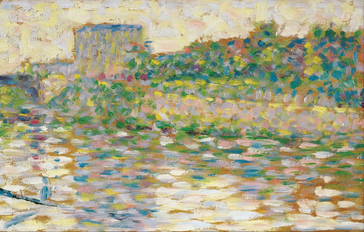 Seinen vid Courbevoie av Georges Seurat