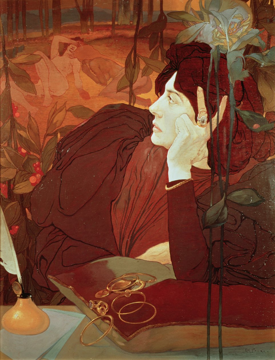 Ondskans röst av Georges de Feure