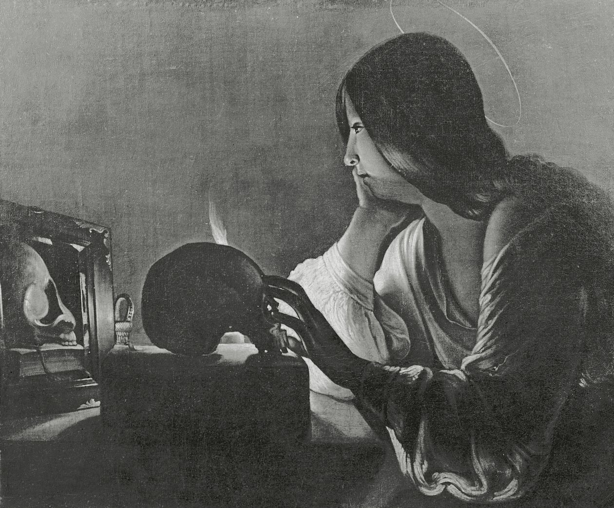 O le Makatala ma le Faata na tafe av Georges de La Tour