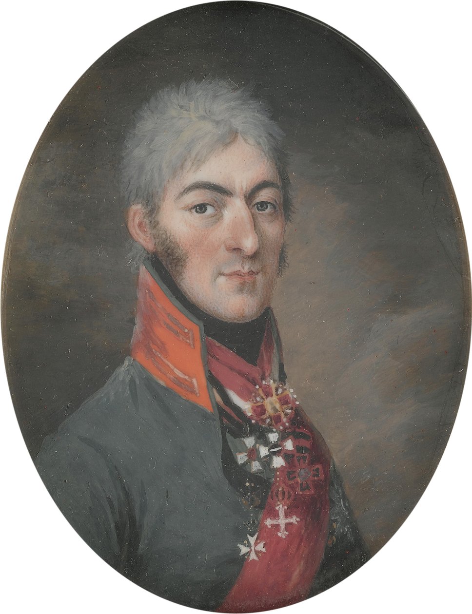 Prins Simon Bagratovich av Bagrashani Imereti 1771-1806. av Georges Antoine Keman