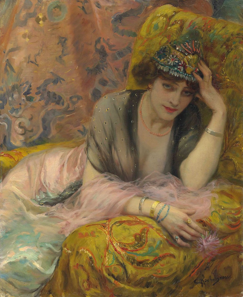 Dansaren. av Georges Antoine Rochegrosse