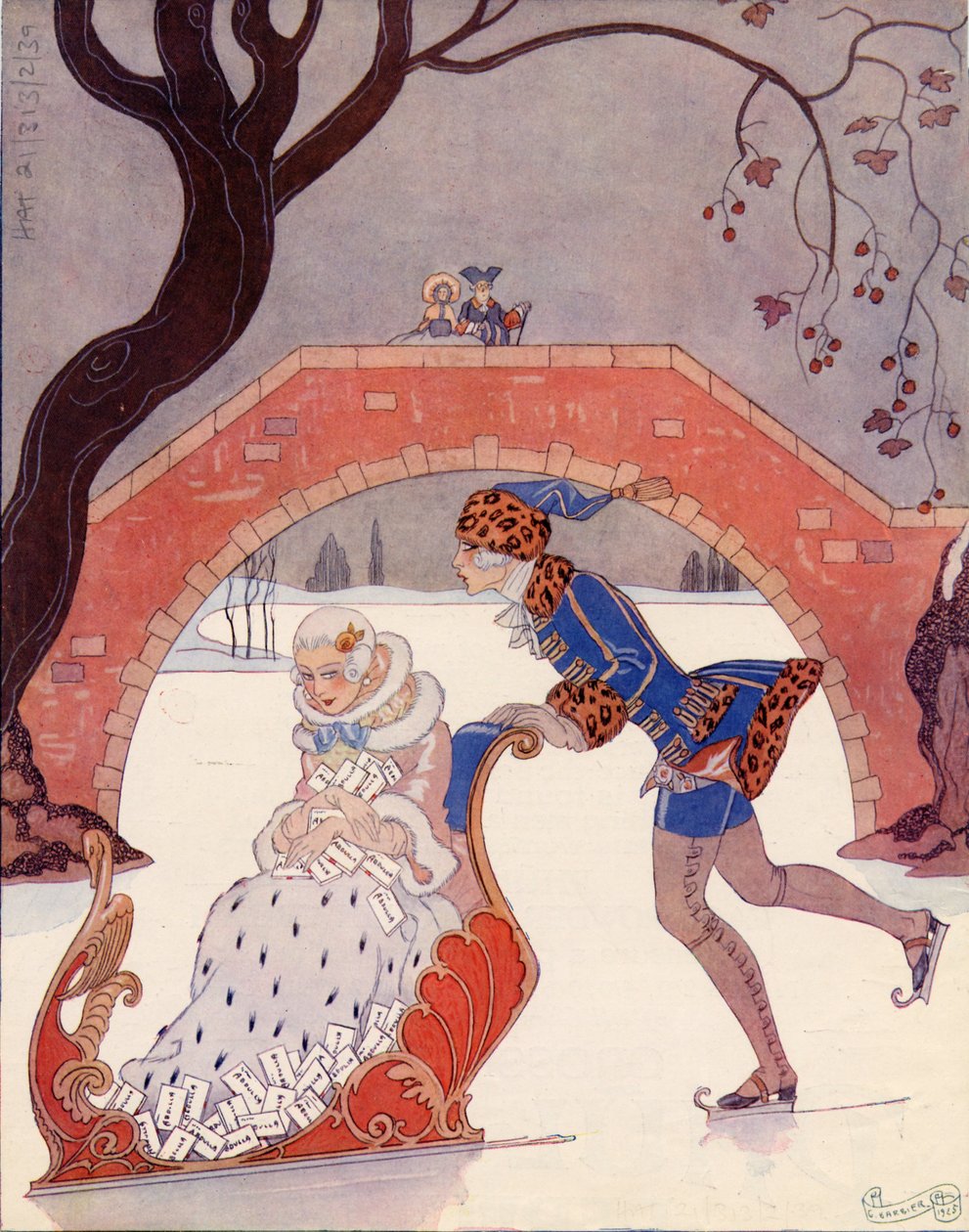Abdulla cigaretter, 1925 av Georges Barbier
