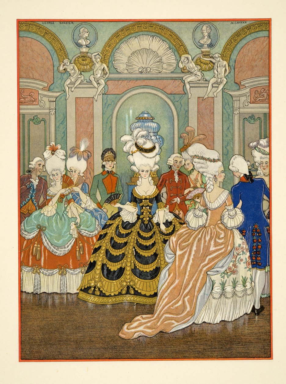 Ballroom Scene, illustration från 