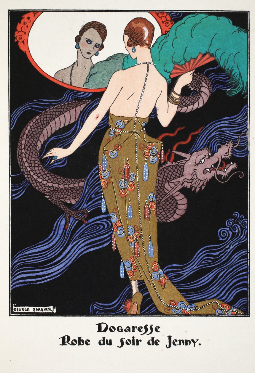 Dogaresse - Aftonklänning av Jenny av Georges Barbier