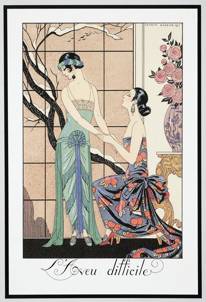 Falbalas and Fanfreluches, Almanacka för 1924, Den svåra bekännelsen (L