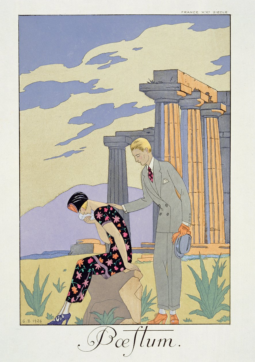 Fattig av Georges Barbier