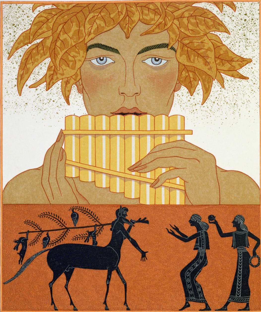 Pan Piper, illustration från 
