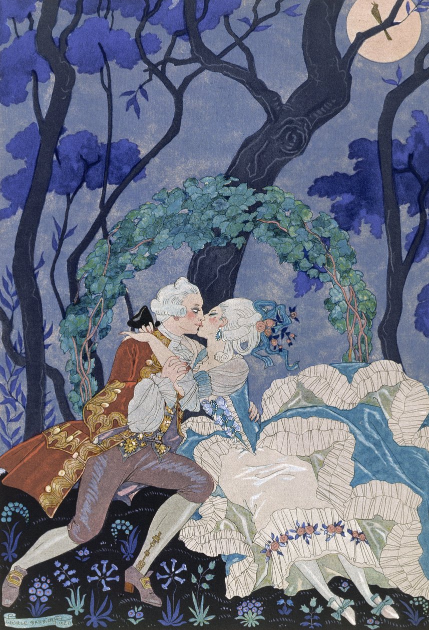 Secret Kiss, illustration för 