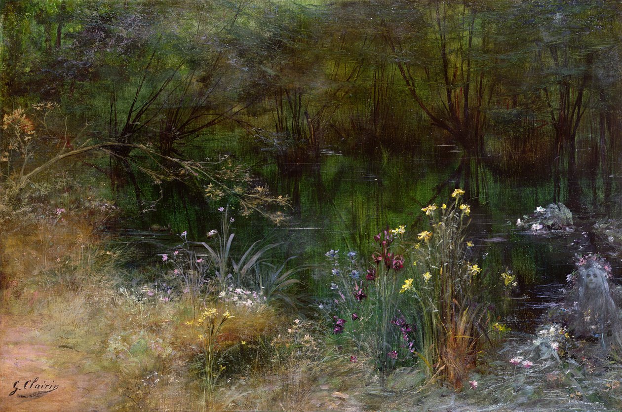 En sjö med Naiads av Georges Clairin