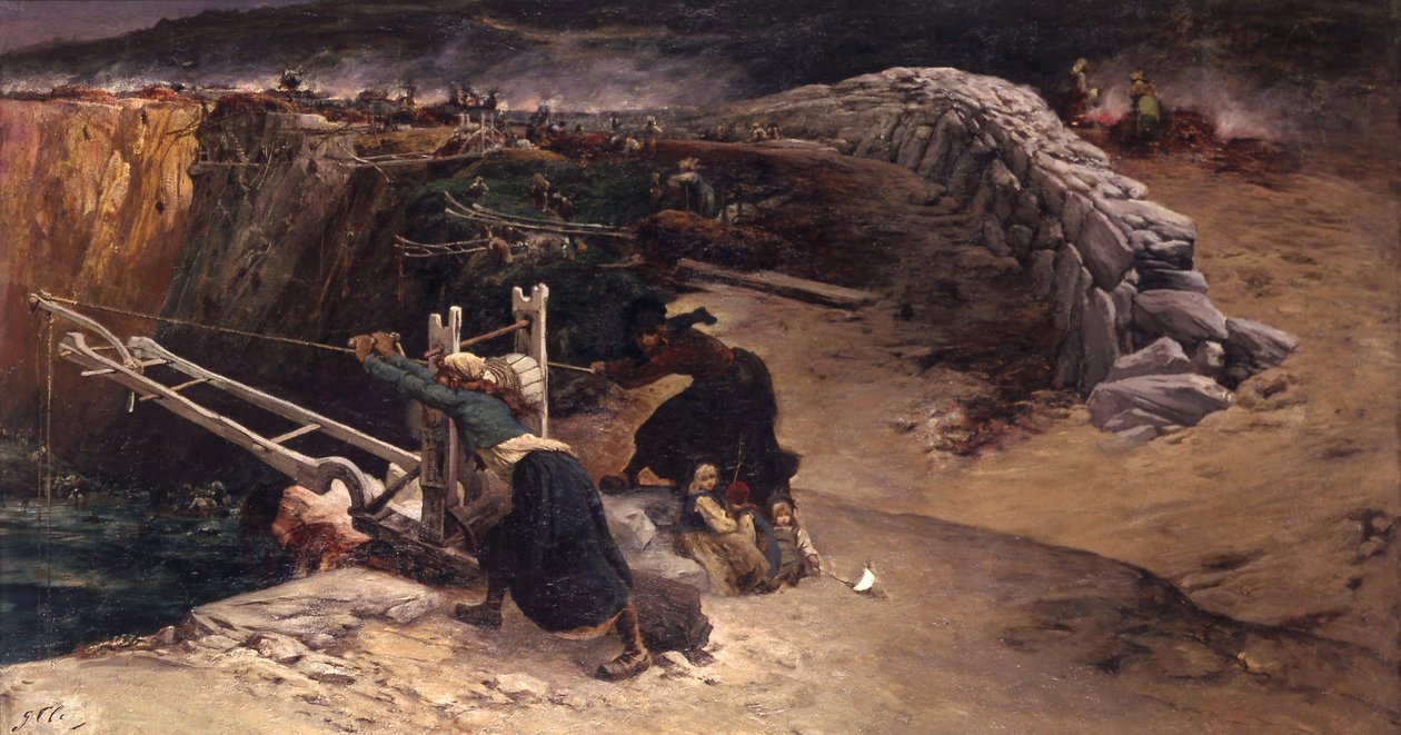 Kelp brännare av Georges Clairin