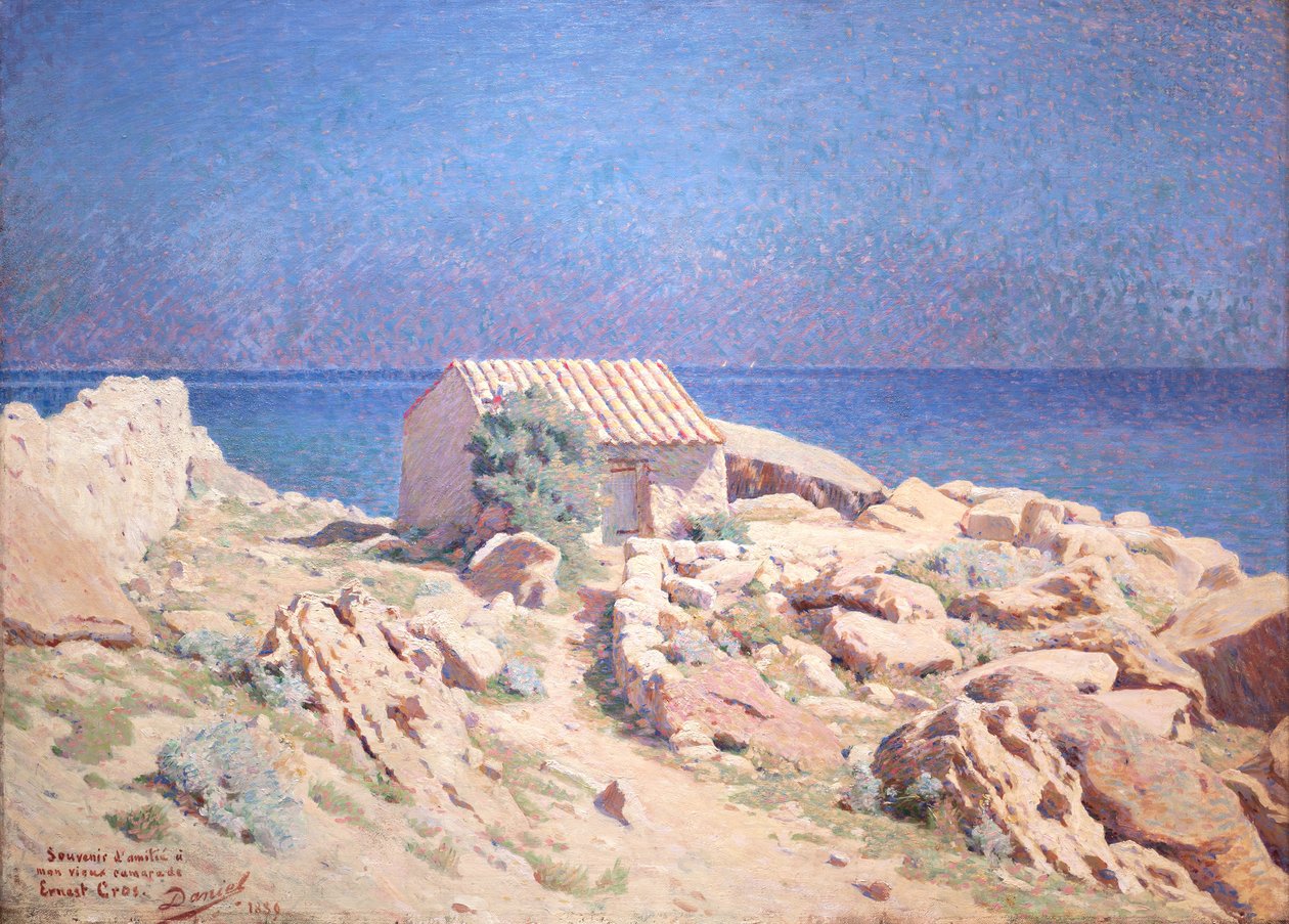 Roussillon Landskap av Georges Daniels de Monfried