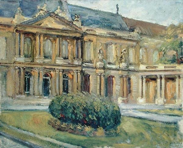 Hotel de Soubise, ca 1908 (olja på duk) av Georges Dufrenoy