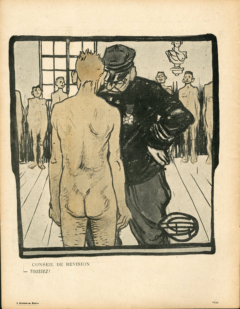 Smörtallriken, nummer 146, satirisk i färg av Georges Dupuis