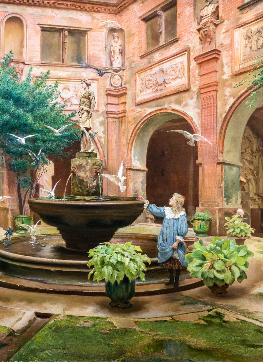 Augustinernas lilla kloster av Georges François Castex