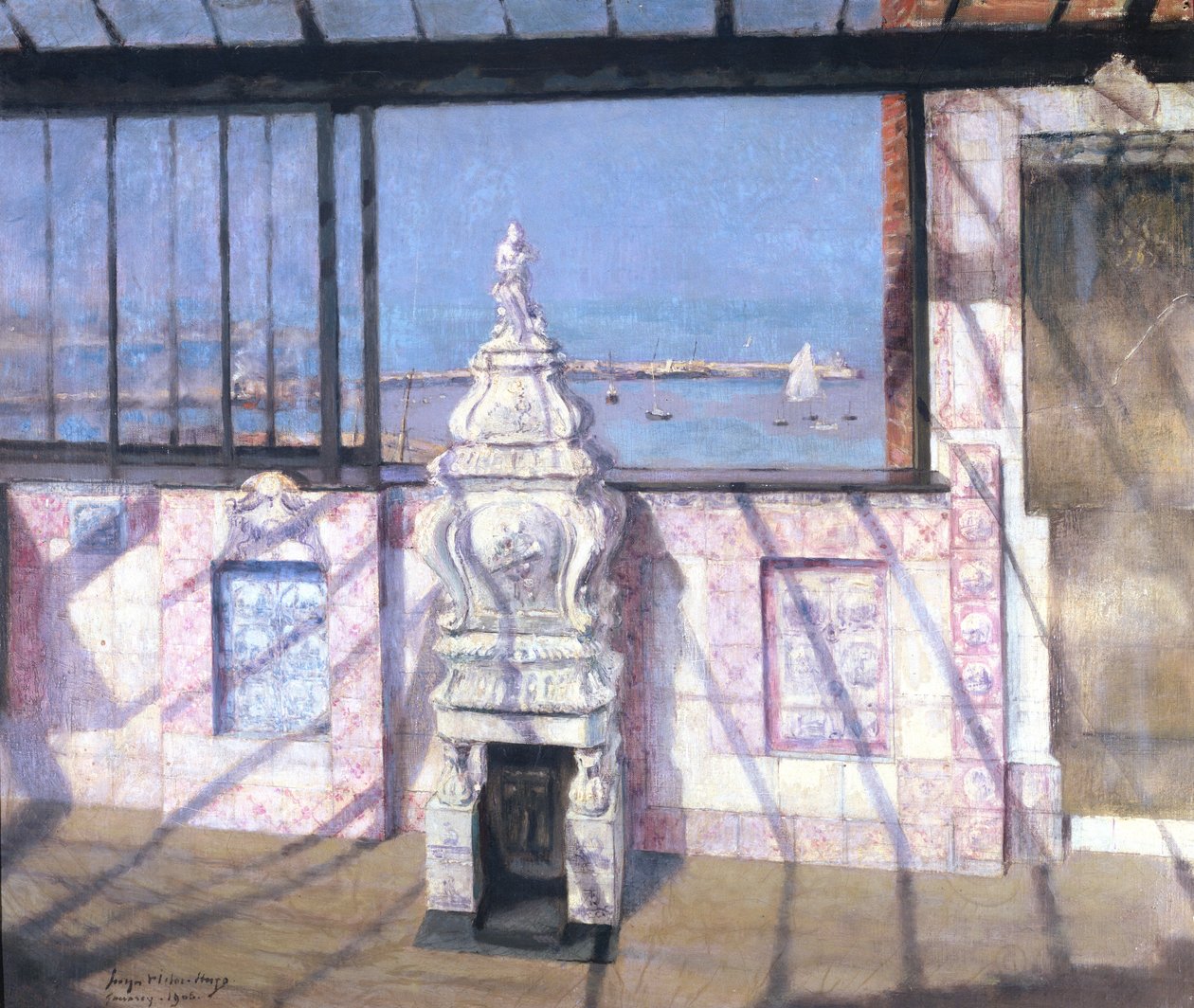 Utsikten på Guernsey, 1905 av Georges Hugo