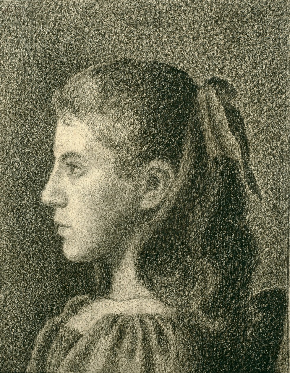 Porträtt av Berthe Serruys av Georges Lemmen