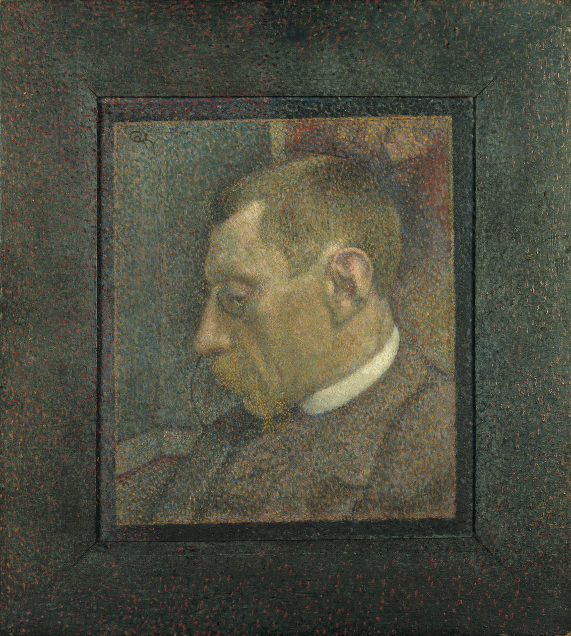 Porträtt av Emile Verhaeren 1855-1918, 1900. av Georges Lemmen