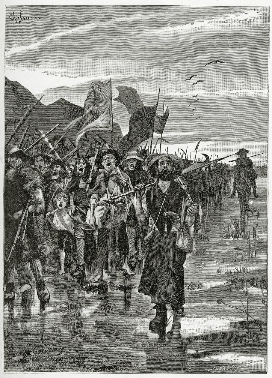Le Torrent des rebelles - illustration från Han d