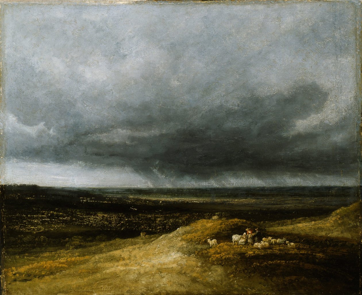 Storm på väg av Georges Michel