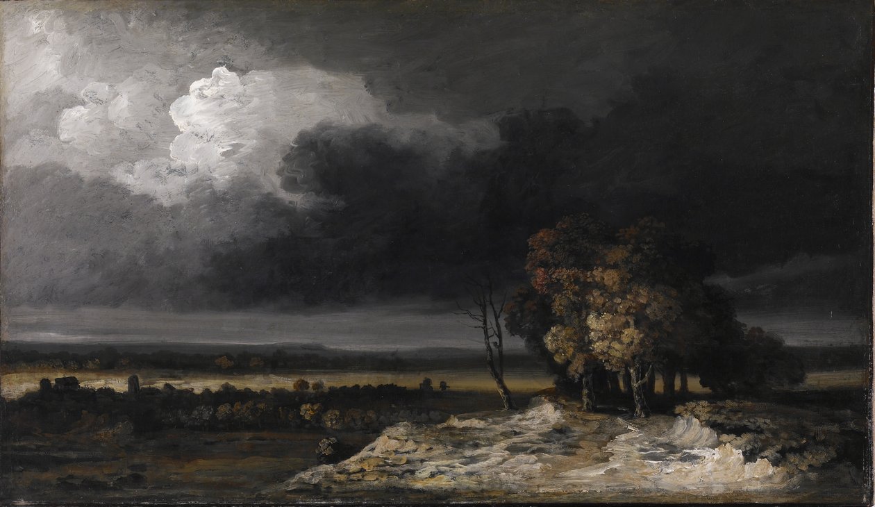 Annalkande storm av Georges Michel