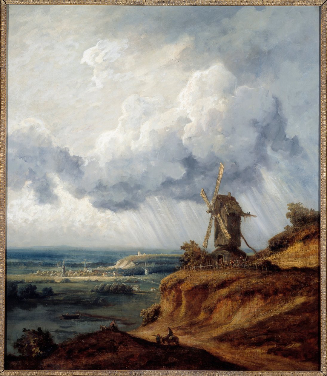 Argenteuils bruk. Målning av Georges Michel (1763-1843) av Georges Michel