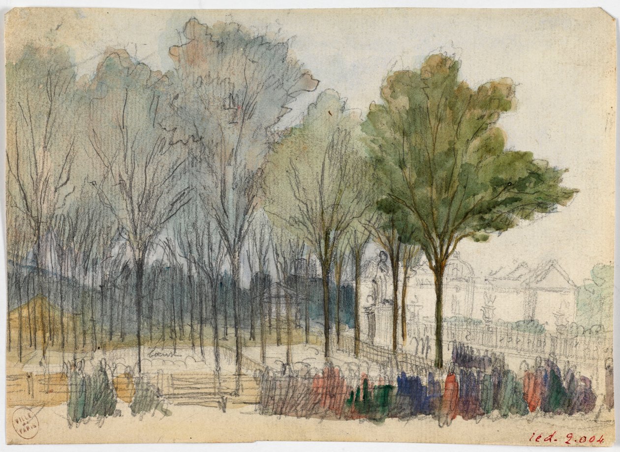 Luxembourgterrassen av Georges Michel