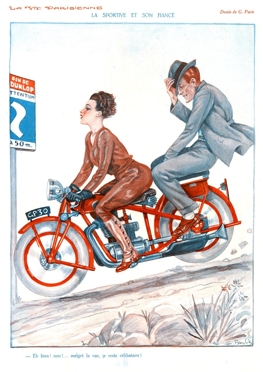 Illustration från La Vie Parisienne