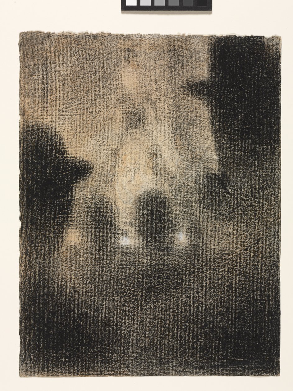 Café-konsert, 1887-88 av Georges Pierre Seurat